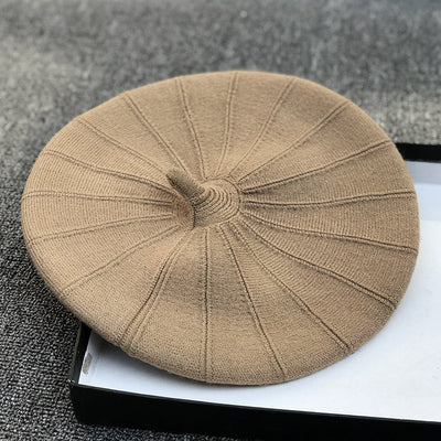 Boina Retro Tejida con Patrón de Calabaza - Estilo Casual Japonés - Image 22