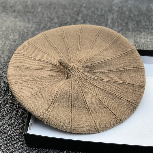 Boina Retro Tejida con Patrón de Calabaza - Estilo Casual Japonés - Image 22