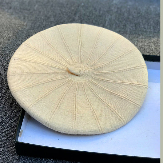 Boina Retro Tejida con Patrón de Calabaza - Estilo Casual Japonés - Image 23