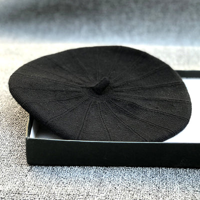 Boina Retro Tejida con Patrón de Calabaza - Estilo Casual Japonés - Image 25