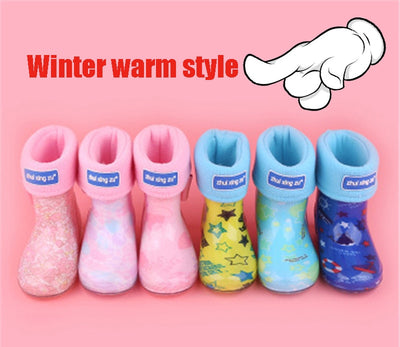 Botas Impermeables Infantiles con Suela Cristal Translúcida - Image 10