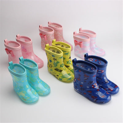 Botas Impermeables Infantiles con Suela Cristal Translúcida - Image 11