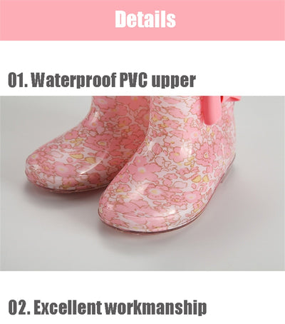 Botas Impermeables Infantiles con Suela Cristal Translúcida - Image 13