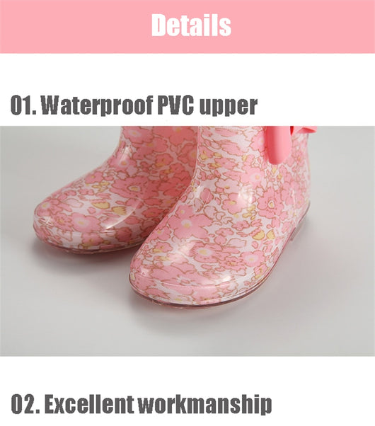Botas Impermeables Infantiles con Suela Cristal Translúcida - Image 13