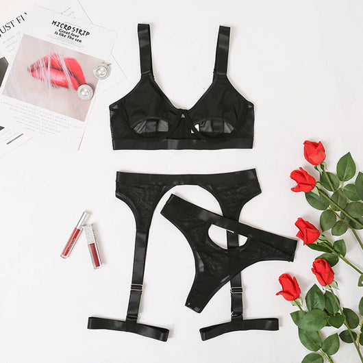 Conjunto de Lencería Sensual con Encaje Delicado - Image 30