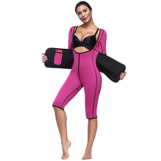 Traje Térmico Neopreno Doble Capa con Faja Compresiva y Efecto Calor - Image 8