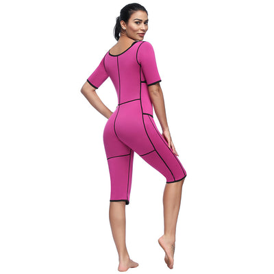 Traje Térmico Neopreno Doble Capa con Faja Compresiva y Efecto Calor - Image 10