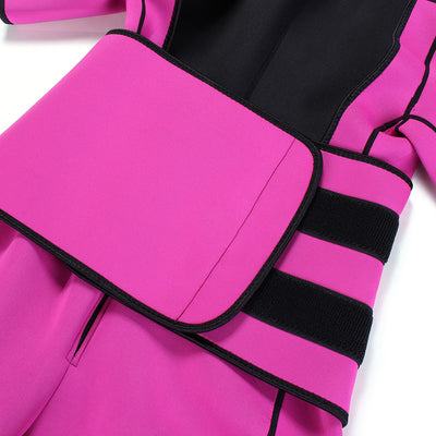 Traje Térmico Neopreno Doble Capa con Faja Compresiva y Efecto Calor - Image 11