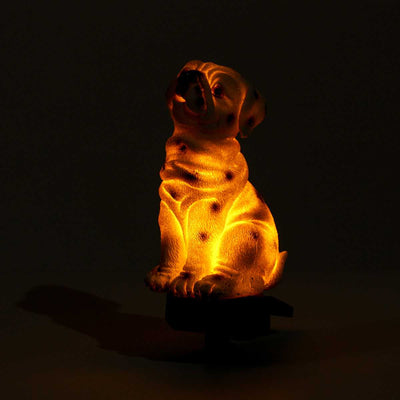 Luz Solar Decorativa con Forma de Perro - Image 5