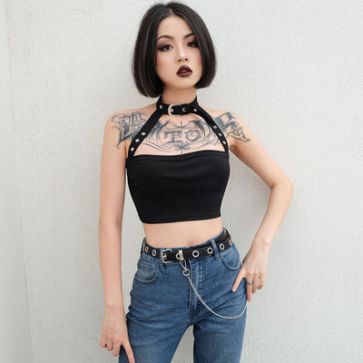 Top Halter Cuello Choker - Image 9