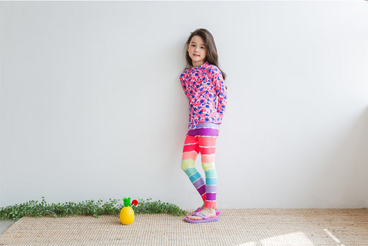 Traje de Baño Infantil de Manga Larga con Protección Solar - Image 9
