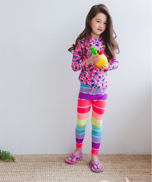 Traje de Baño Infantil de Manga Larga con Protección Solar - Image 10