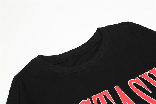 Camiseta Manga Larga Estampado Alfabético para Hombre - Image 8