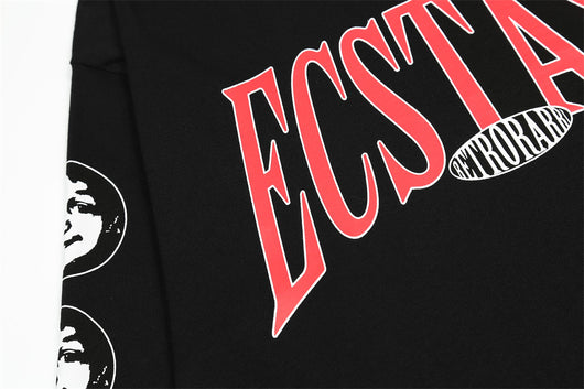 Camiseta Manga Larga Estampado Alfabético para Hombre - Image 10