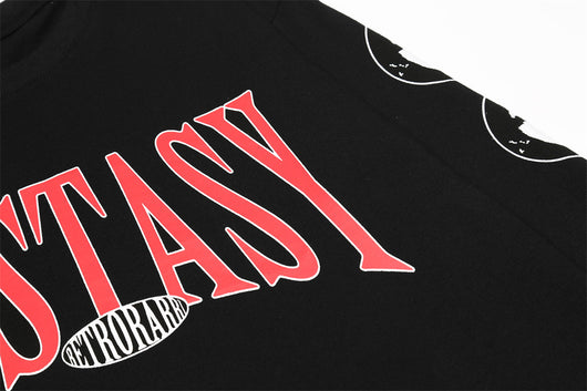 Camiseta Manga Larga Estampado Alfabético para Hombre - Image 11