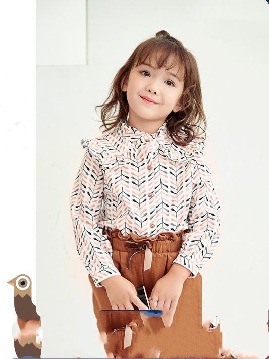 Blusa Infantil Estilo Coreano para Niñas