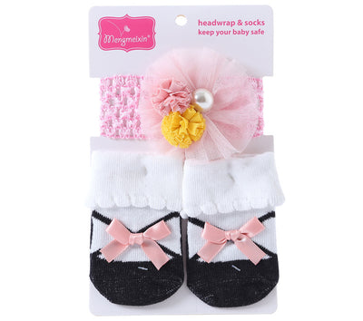 Calcetines Infantiles con Pompones 3D y Estampado de Lunares - Image 10