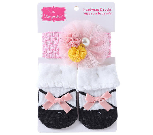 Calcetines Infantiles con Pompones 3D y Estampado de Lunares - Image 10
