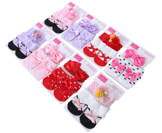 Calcetines Infantiles con Pompones 3D y Estampado de Lunares - Image 20
