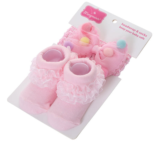 Calcetines Infantiles con Pompones 3D y Diseño de Lunares - Image 10