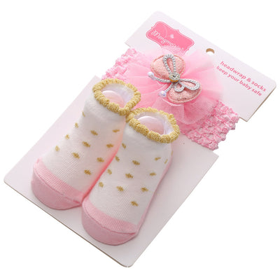 Calcetines Infantiles con Pompones 3D y Lunares para Niños - Image 12