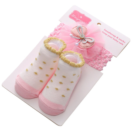 Calcetines Infantiles con Pompones 3D y Lunares para Niños - Image 12