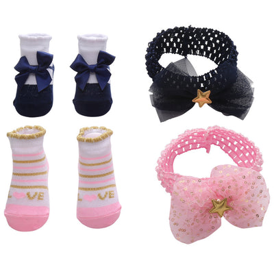 Calcetines Infantiles con Pompones 3D y Lunares para Niños - Image 15