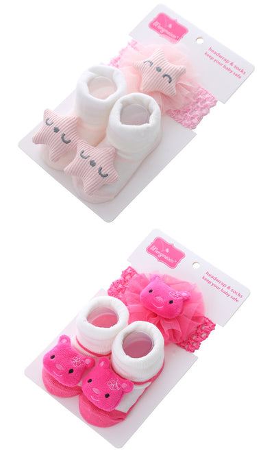 Calcetines Infantiles con Pompones 3D y Lunares Estampados - Image 8