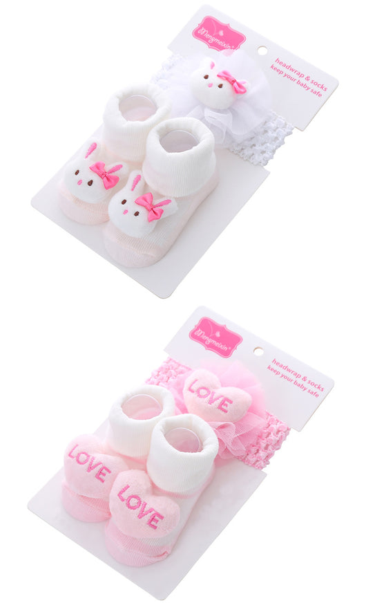 Calcetines Infantiles con Pompones 3D y Lunares Estampados - Image 11