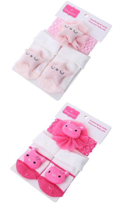 Calcetines Infantiles con Pompones 3D y Lunares Estampados - Image 13