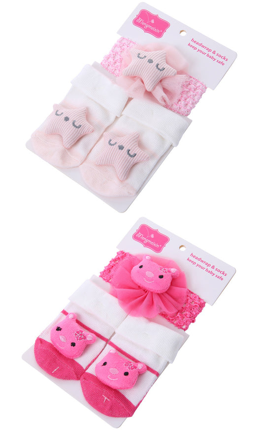 Calcetines Infantiles con Pompones 3D y Lunares Estampados - Image 13