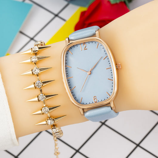 Reloj de Pulsera Tonneau Elegante para Mujer con Movimiento de Cuarzo - Image 21