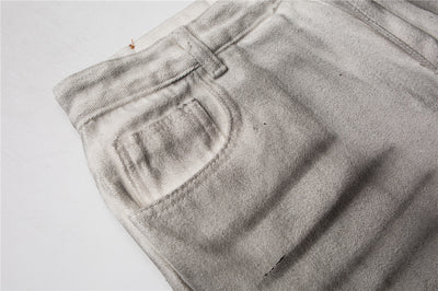Jeans Tie-Dye Desgastados con Bordes Crudos para Hombre - Image 10