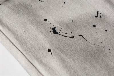 Jeans Tie-Dye Desgastados con Bordes Crudos para Hombre - Image 13