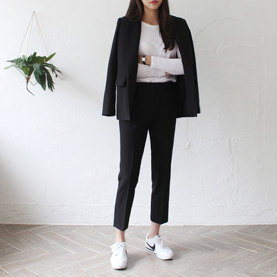 Traje Ejecutivo Coreano Primavera-Otoño para Entrevistas y Ocasiones Formales - Image 9