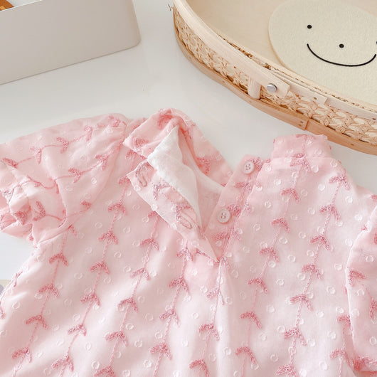 Mameluco Cheongsam Bordado para Bebé Niña - Image 10