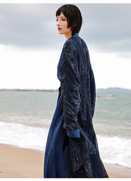 Vestido Cardigan Hanfu Tres Piezas - Elegancia Tradicional Moderna - Image 18