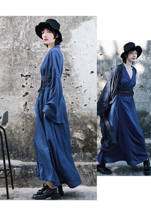 Vestido Cardigan Hanfu Tres Piezas - Elegancia Tradicional Moderna - Image 24