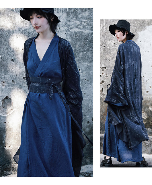 Vestido Cardigan Hanfu Tres Piezas - Elegancia Tradicional Moderna - Image 26