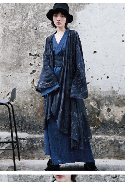 Vestido Cardigan Hanfu Tres Piezas - Elegancia Tradicional Moderna - Image 27