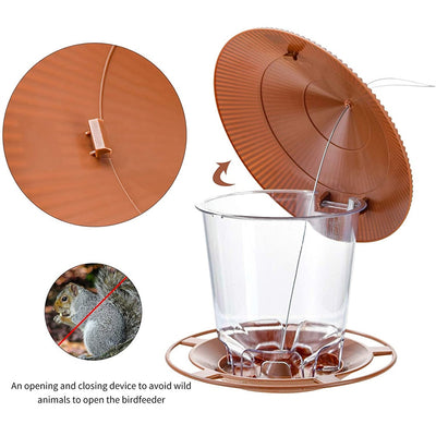 Comedero Colgante para Pájaros en Metal Resistente - Image 11