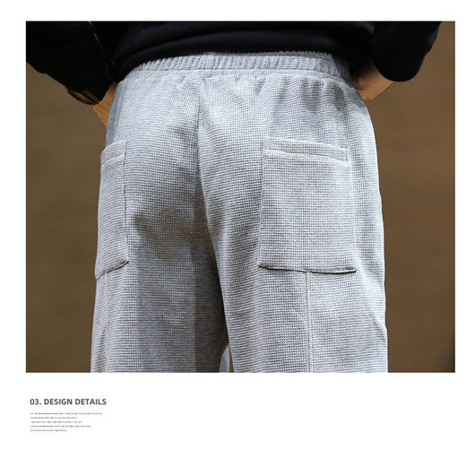 Pantalones de Chándal Holgados Trendy para Hombre - Image 7