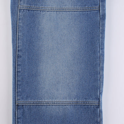 Pantalones Sueltos Talle Bajo con Pliegues y Estampado de Corazones - Image 49