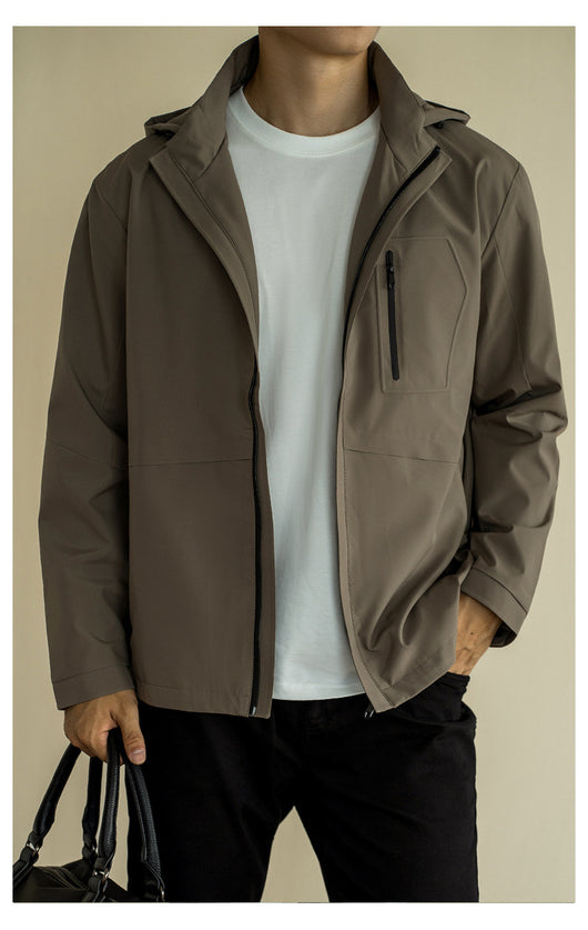 Chaqueta Impermeable Ligera para Hombre - Secado Rápido Otoño - Image 14
