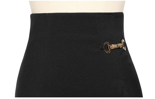 Falda Cintura Alta Estilo Celebridad con Bolsa de Cadera - Image 6