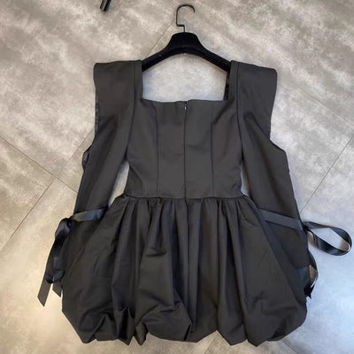 Vestido Elegante Slim Fit con Detalle de Moño Recortado - Image 13