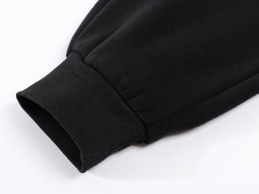 Pantalones Deportivos Holgados de Colores Sólidos para Hombre - Image 9