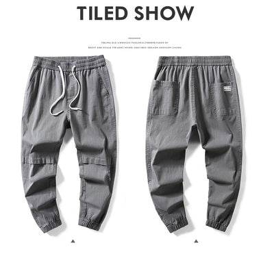 Pantalones de Trabajo Holgados Estilo Japonés para Hombre - Image 11