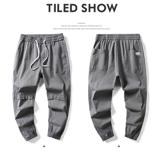 Pantalones de Trabajo Holgados Estilo Japonés para Hombre - Image 11