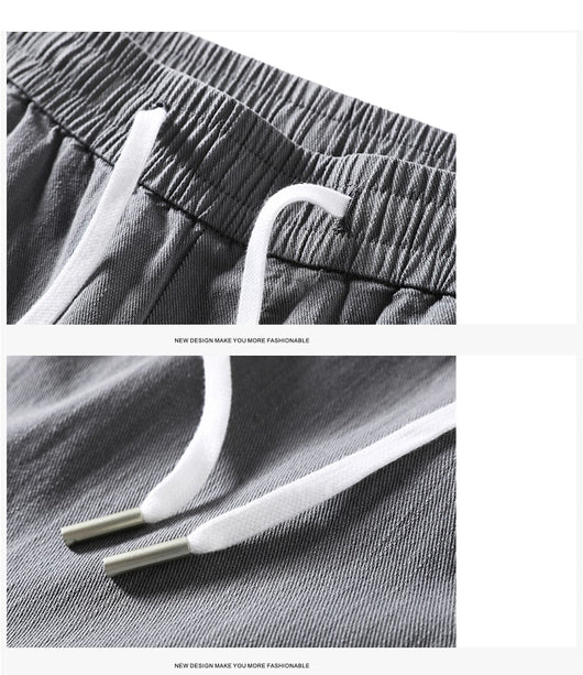 Pantalones de Trabajo Holgados Estilo Japonés para Hombre - Image 14